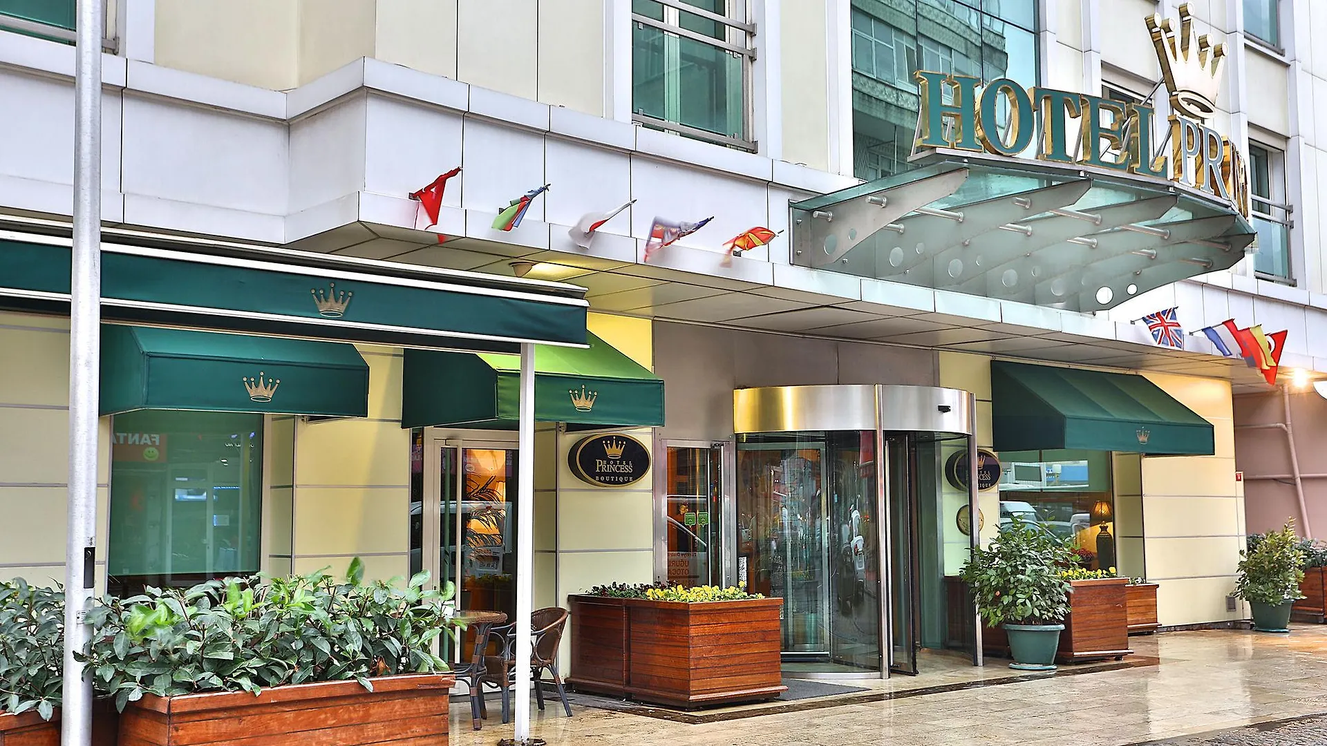 Hotel Princess Boutique location
